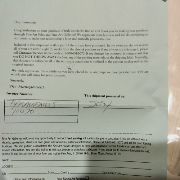  Joanna Tyka-Print in Colors Edition Black Matte 22x22 With Frame - Picture 9 of 9